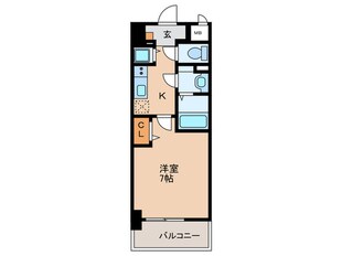 ル・シエル大秋の物件間取画像